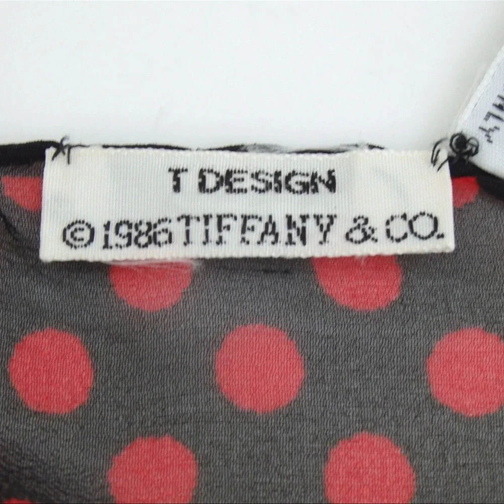 Tiffany & Co. Floral Scarf - Yellow, Red, Blue - Picture 9 of 10